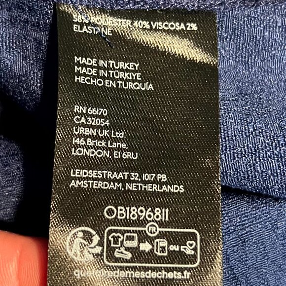 NWT Maeve by Anthropologie Short-Length Navy Sleeveless Top SZ Small - Picture 5 of 7